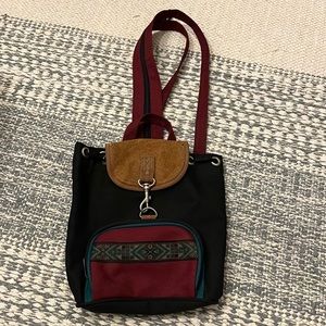 Mini backpack purse